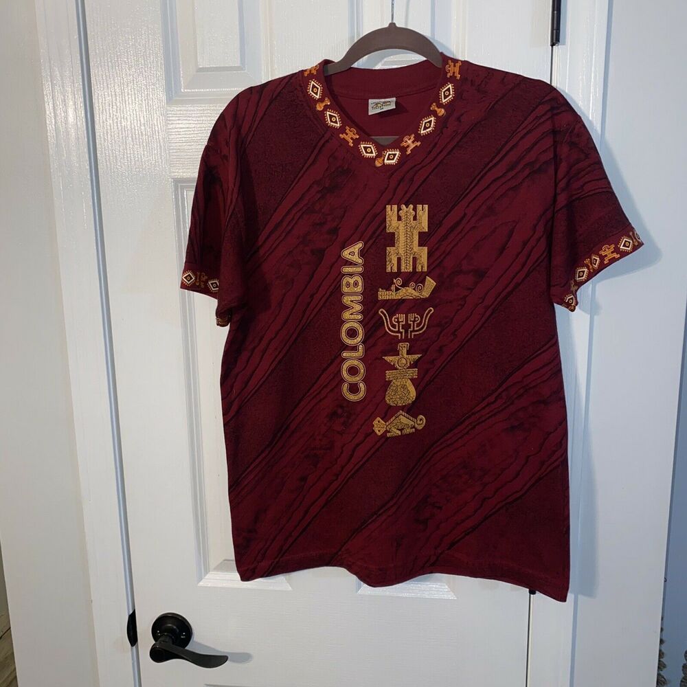 Ariari Sport Collection T Shirt Columbia Rare Medium Adult